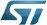 Логотип производителя микросхем STMicroelectronics